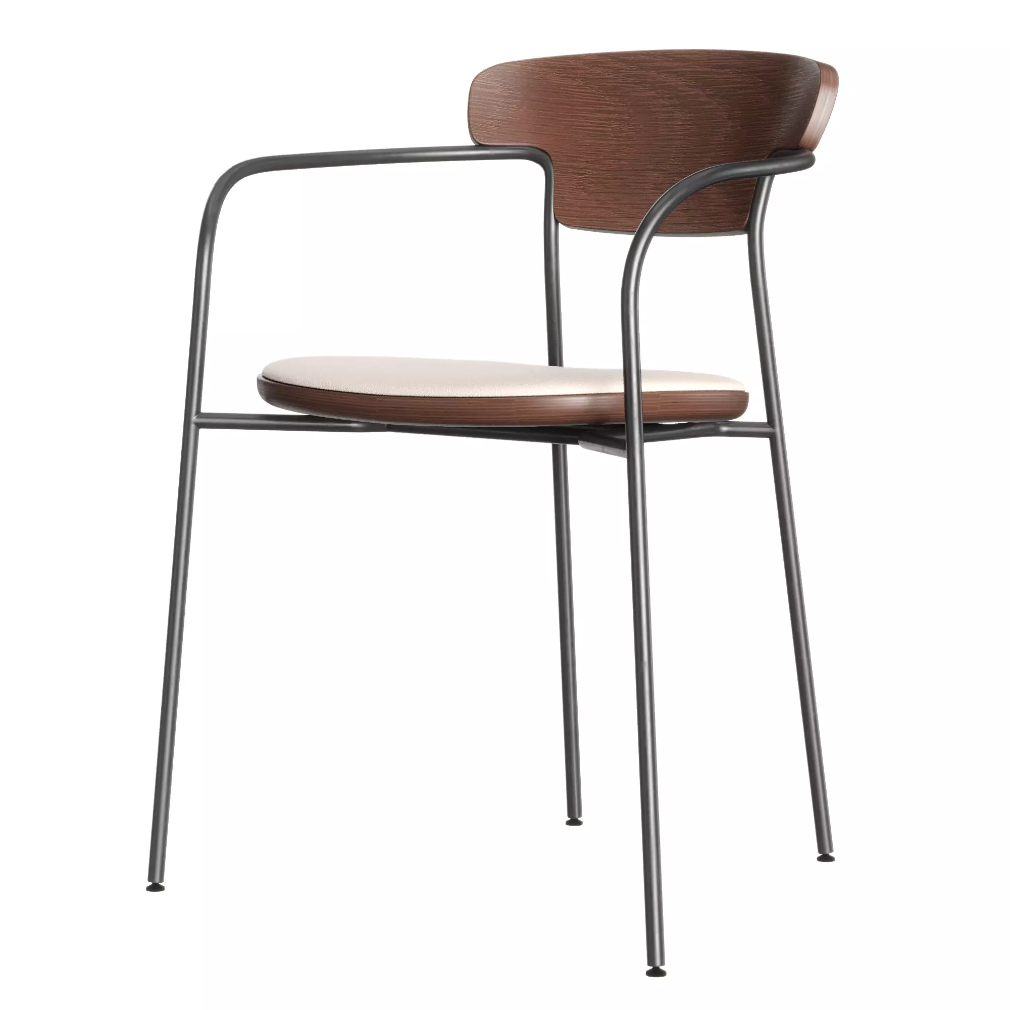 PECAN chair by punt 3D model