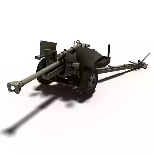 tanke machine gun 3D model