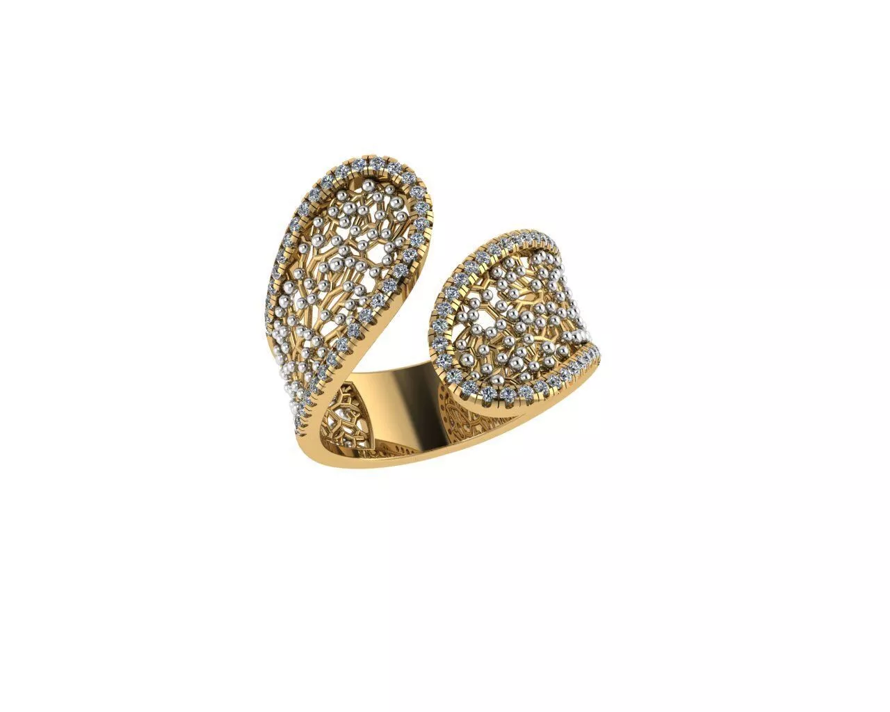 Fashion Rings 3D print model