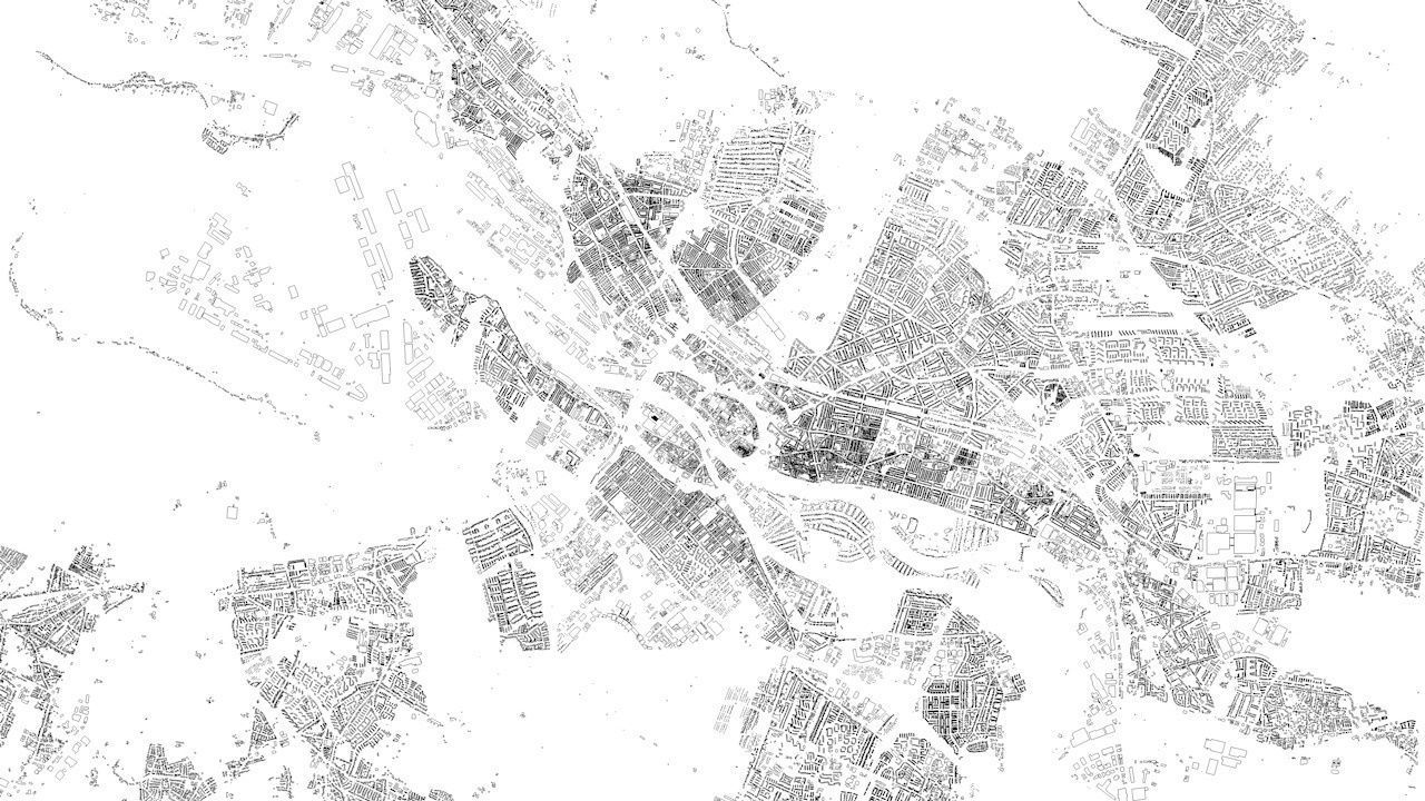 Bremen Streets and Buildings 3D model_9