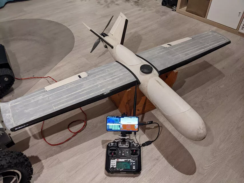 Advanced Fixed-Wing 3dprinting UAV 3D print model