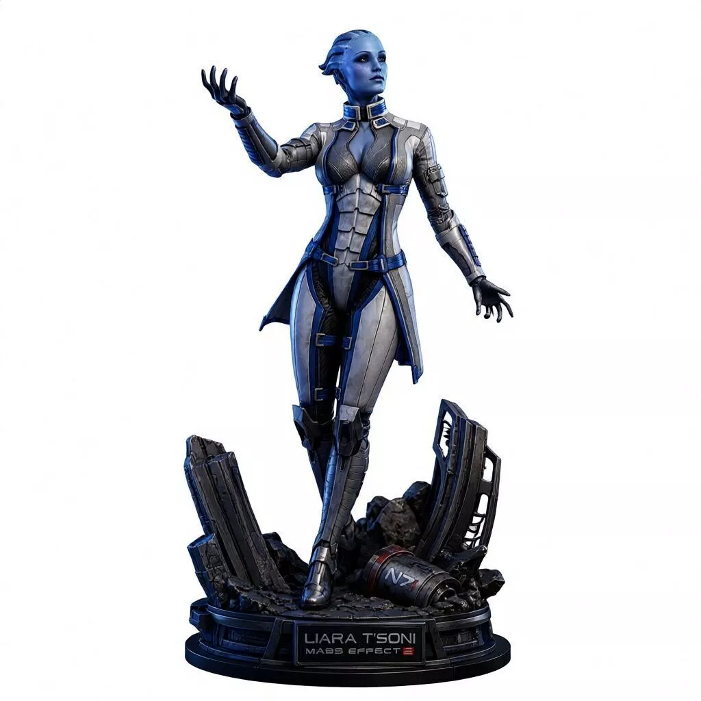LIARA TSONI - MASS EFFECT EPIC BIOTIC STATUE 3D print model