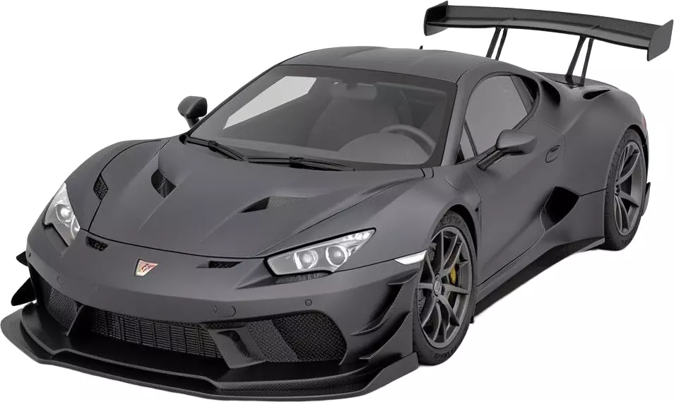Modern Supercar STL 3D print model