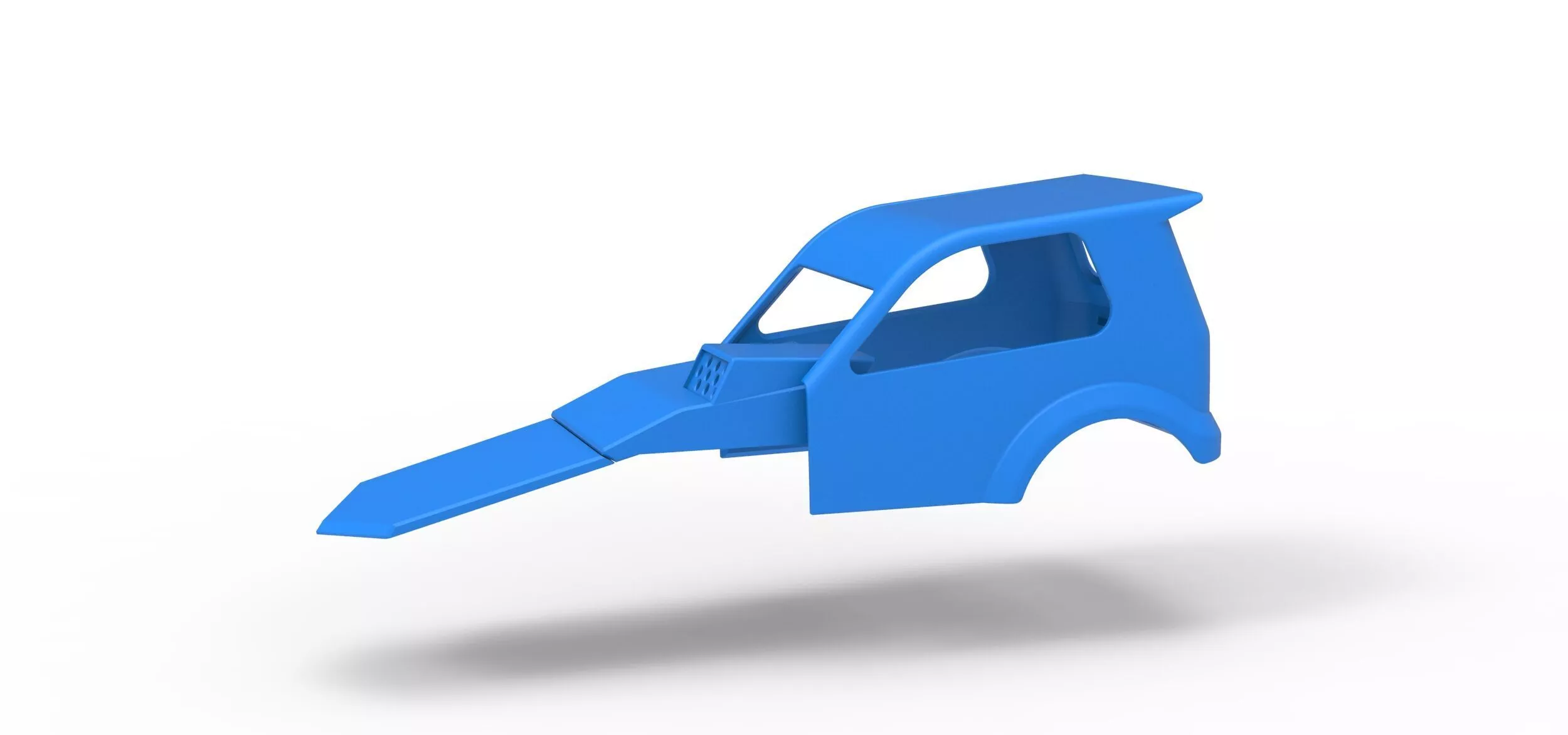 Shell of New Zealand Superstock car Version 3 Scale 1 to 25 3D print model