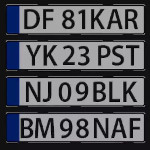 Registration Plates