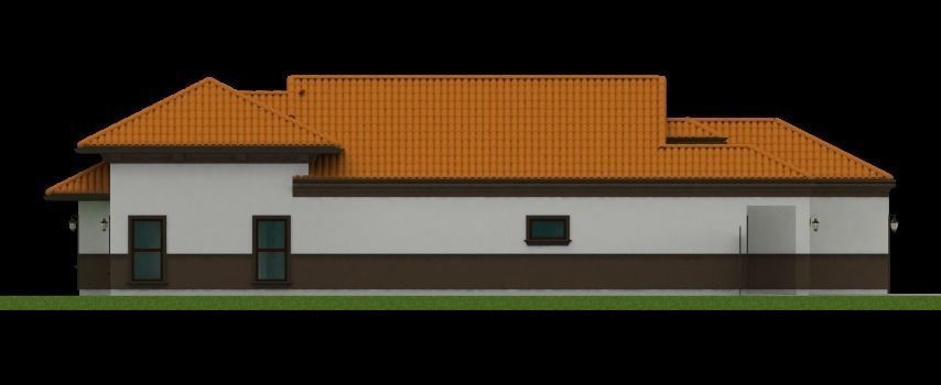 Residential 4 bed 3 bath 2 car garage  3D model_7