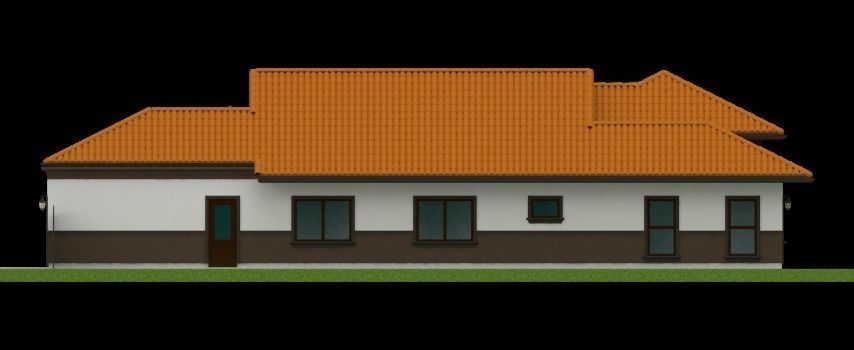 Residential 4 bed 3 bath 2 car garage  3D model_6