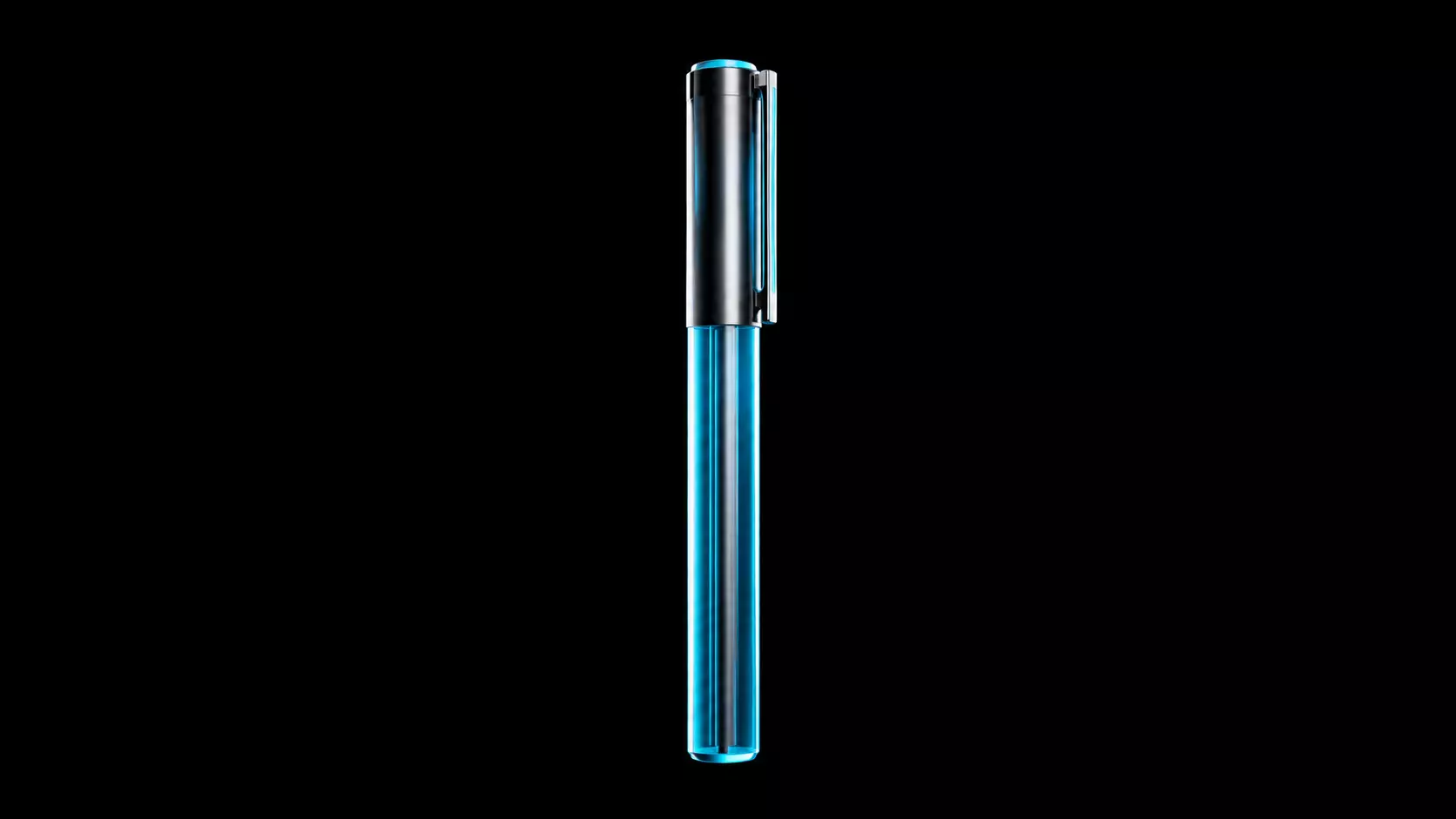 3d glass pen 3D model