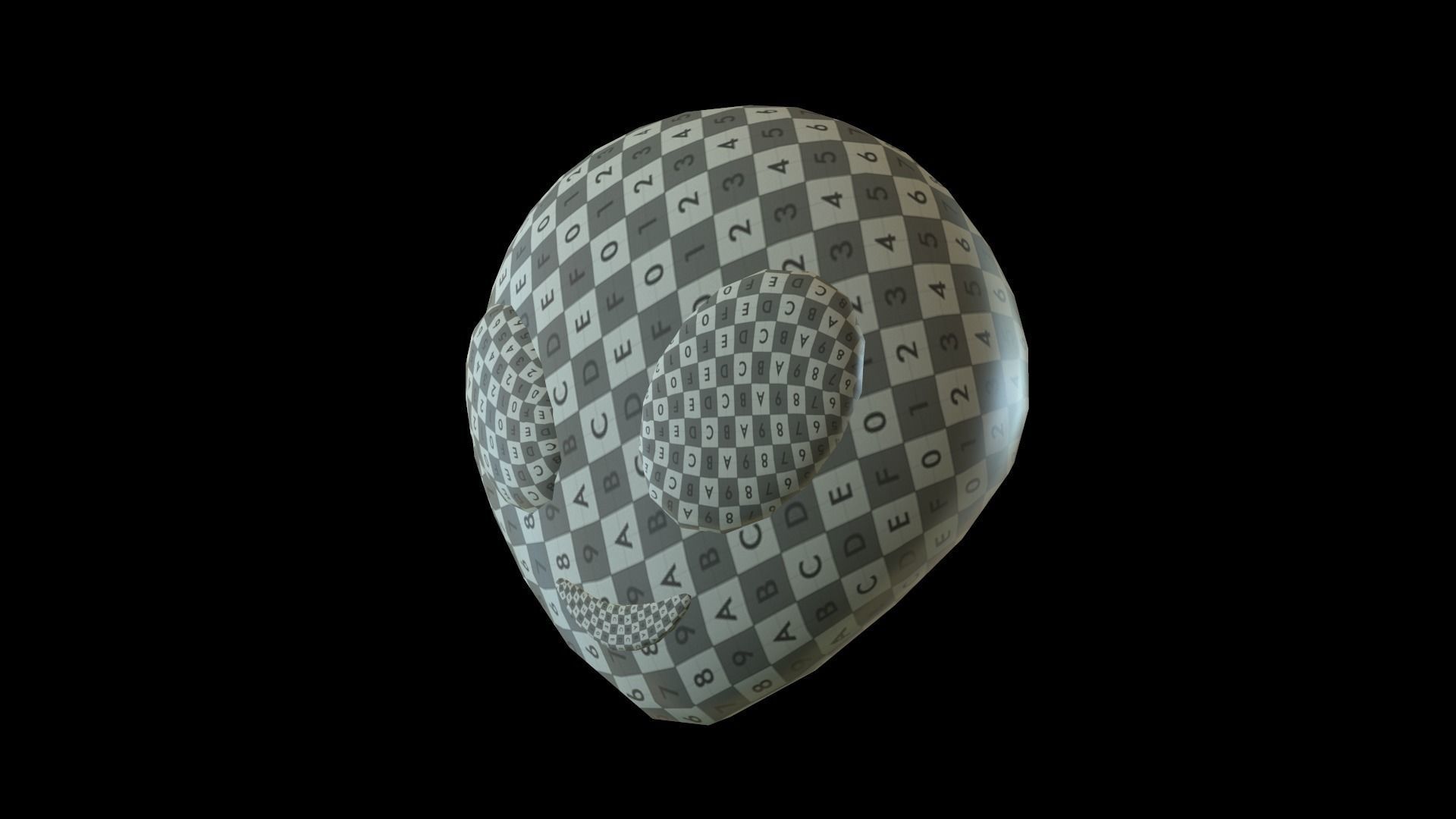 ALIEN EMOJI Low-poly 3D model_6