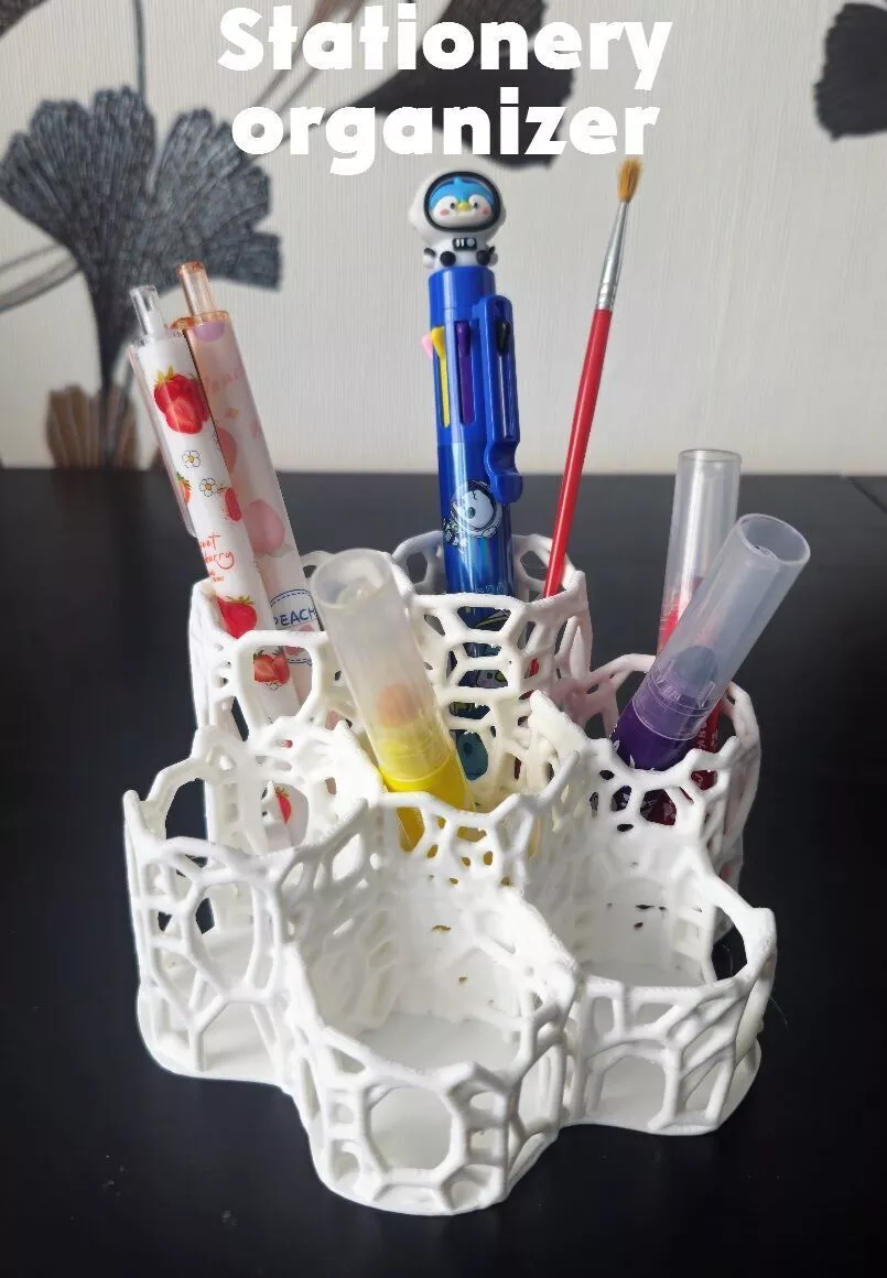 Stationery organizer 3D print model