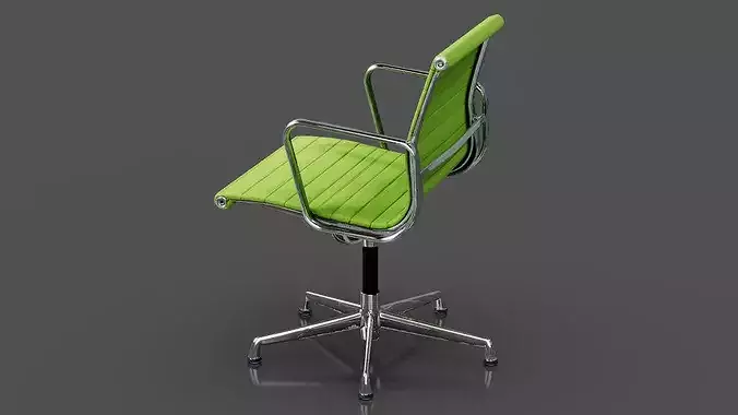 Chair 14 Low-poly 3D model 4