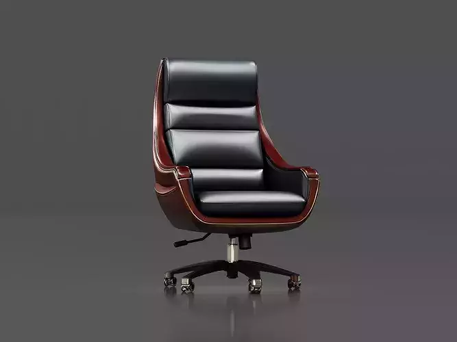Chair 2 Low-poly 3D model