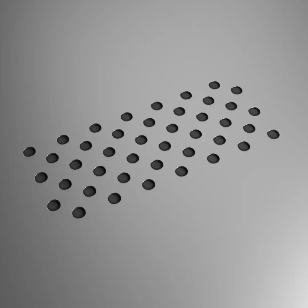 model Scifi Decal 038 Dots Array 3D model