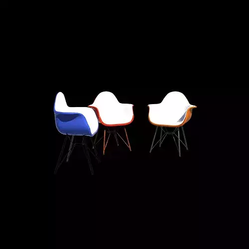 Eames DAR Stol 02 3D model 6