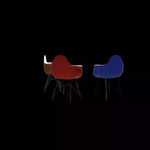 Eames DAR Stol 02 3D model 7