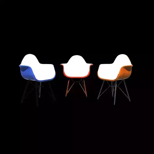 Eames DAR Stol 02 3D model 4