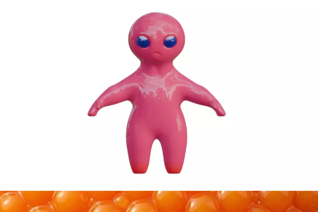 BLB Character 002 3D model