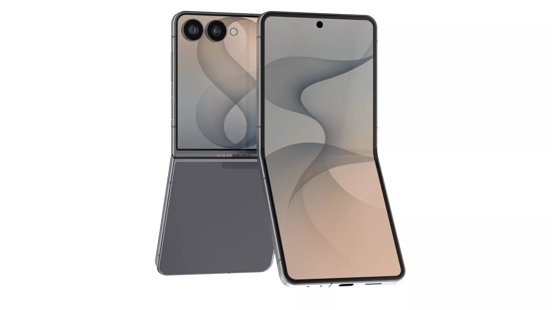 Samsung Galaxy Z Flip 8 Pink 3D model