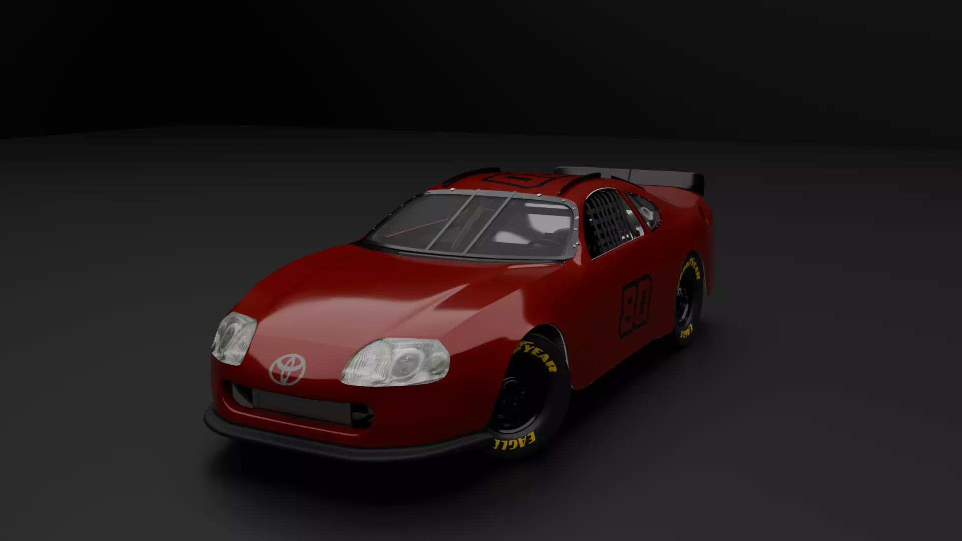 Toyota Supra A80 Nascar 3D model