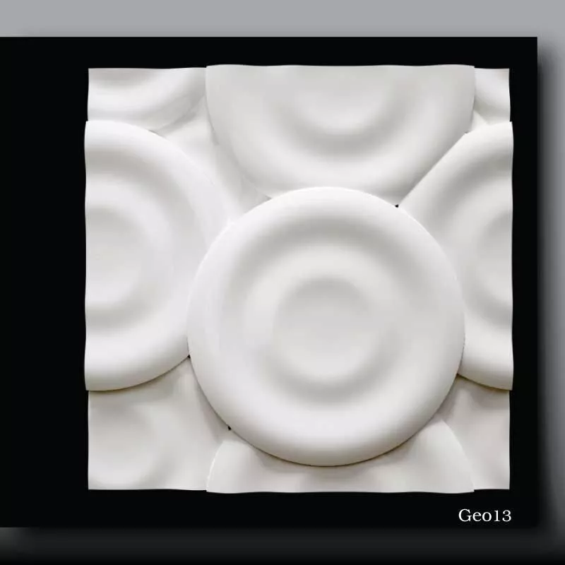 Geometric 3D Pattern CNC Partition Panel Decorate Geo13 3D print model