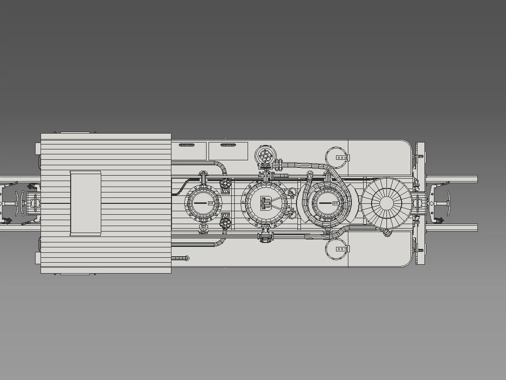 Brigadelok Steam Locomotive 01 Free 3D model_16