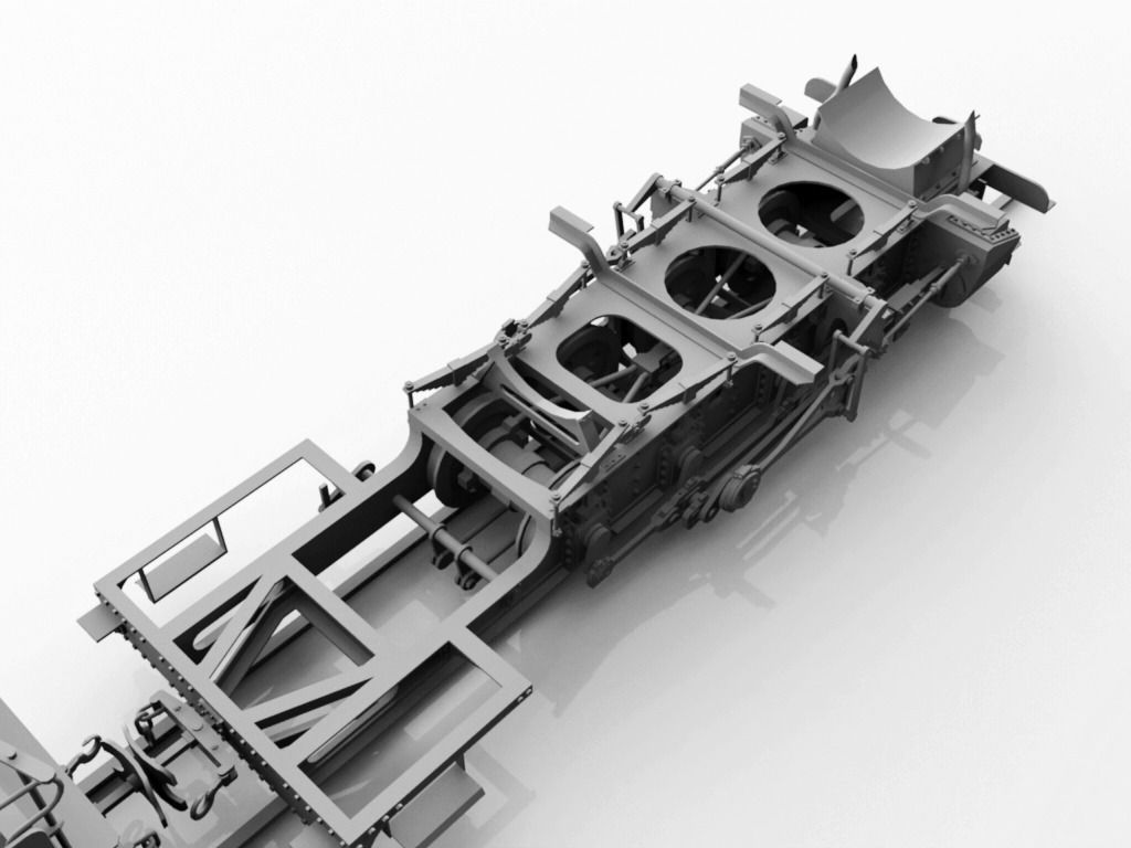 Brigadelok Steam Locomotive 01 Free 3D model_12