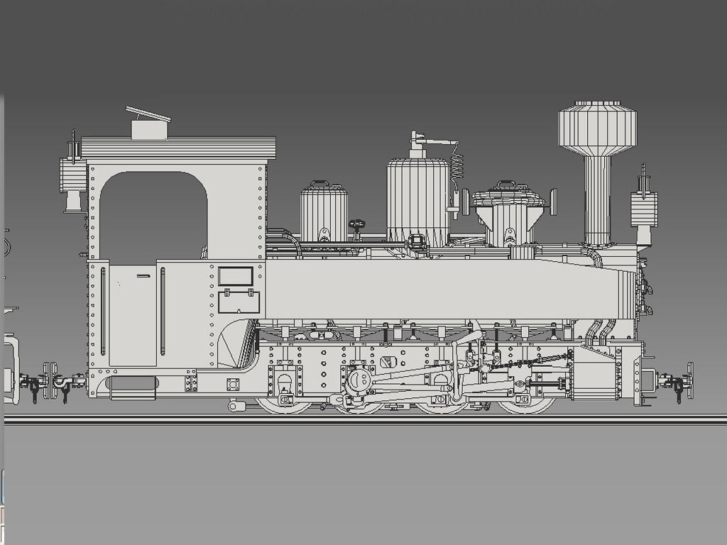 Brigadelok Steam Locomotive 01 Free 3D model_15