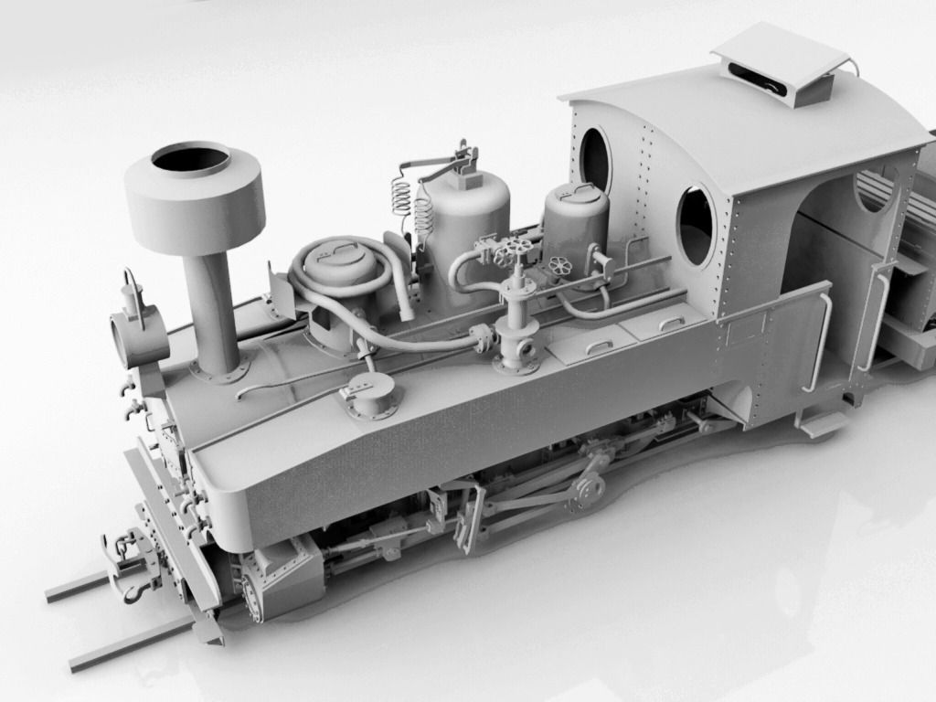 Brigadelok Steam Locomotive 01 Free 3D model_14