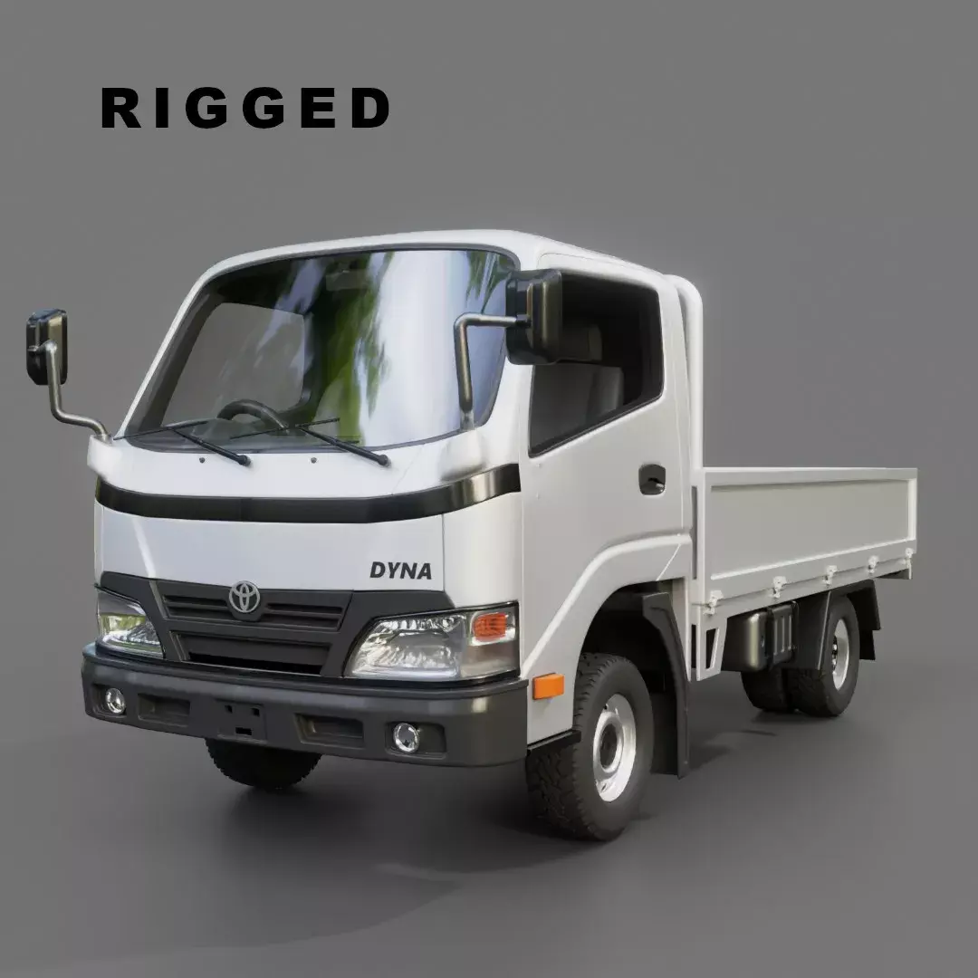 Toyota Dyna 2015 Truck 3D model