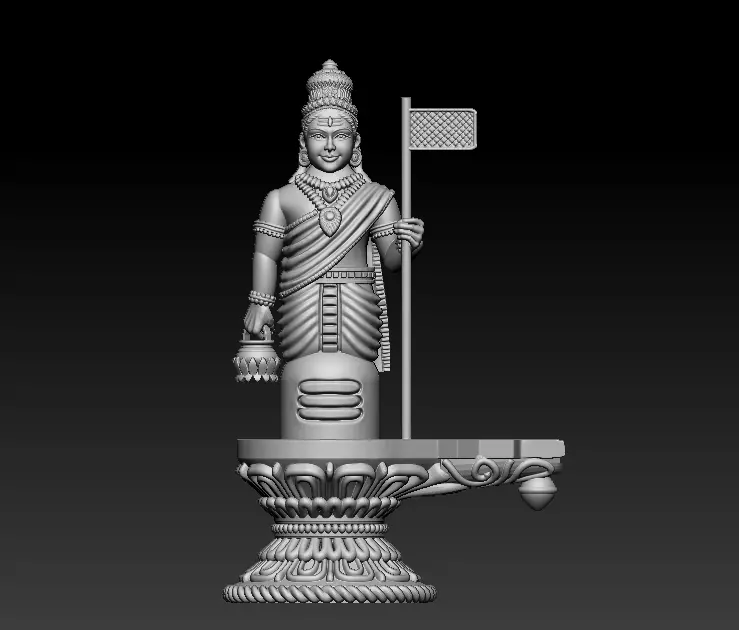 shiv high quality 3d printed model 3D print model