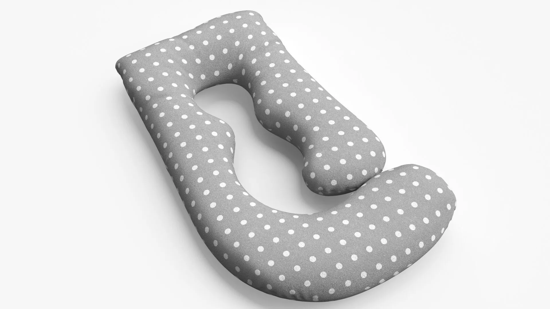 Ergonomic Full Body Pregnancy Cushion 3D model