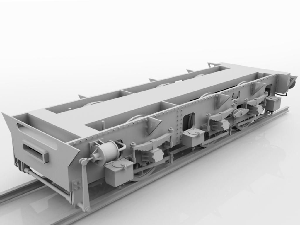 Prussian E92 Electric Locomotive Free 3D model_12