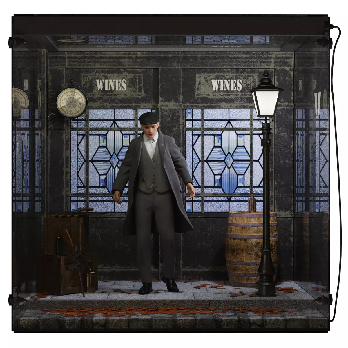 Peaky blinders diorama 3D model