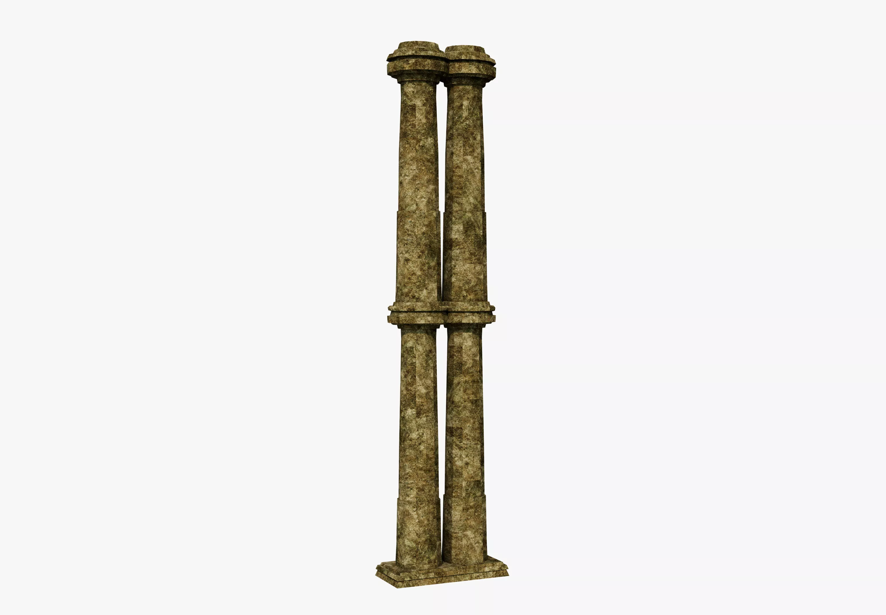Ancient Pillars Free 3D model