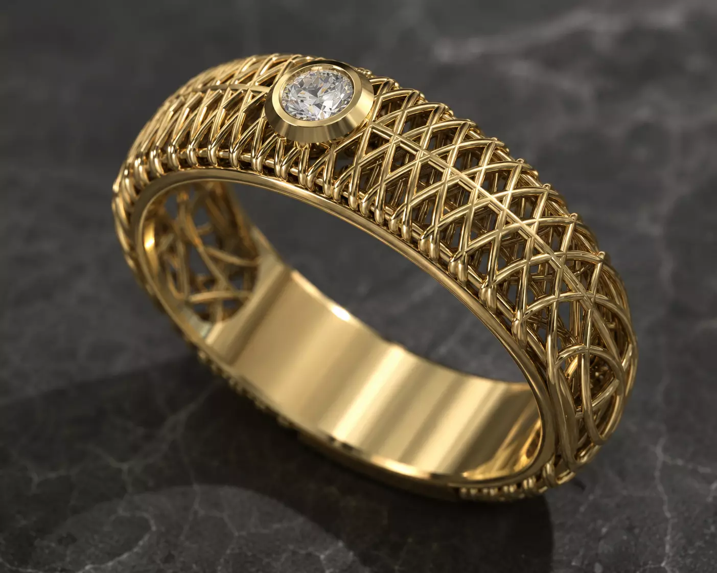 Men-ring 3D print model