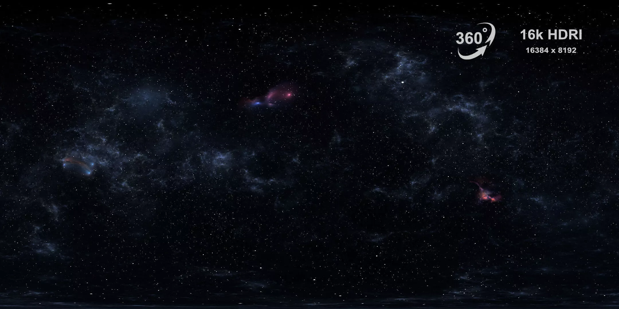 360 degree 16k HDRI space background SN-3887 3D model