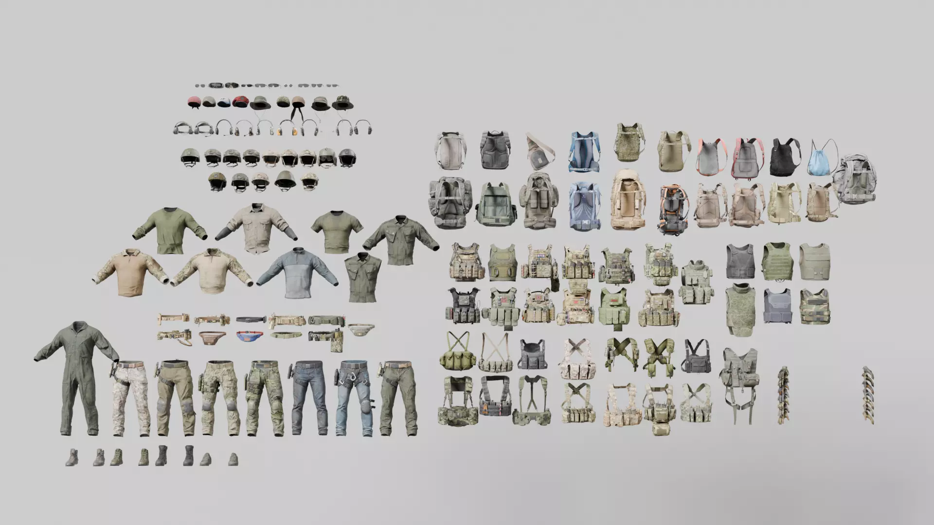 Tactical Military 3D model