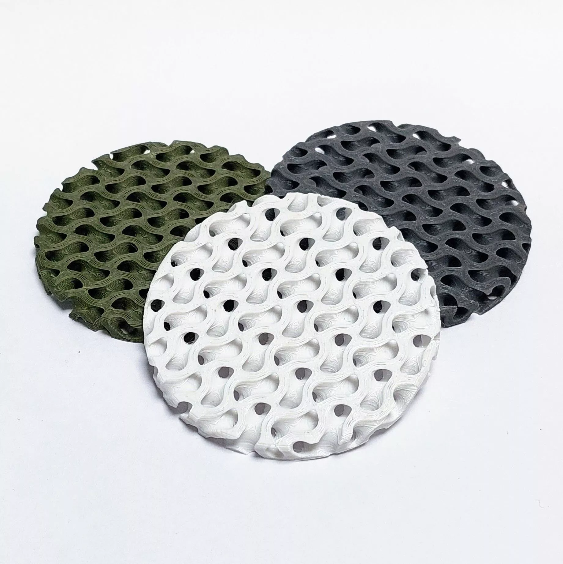 Gyroid Coaster - STL File 3D print model