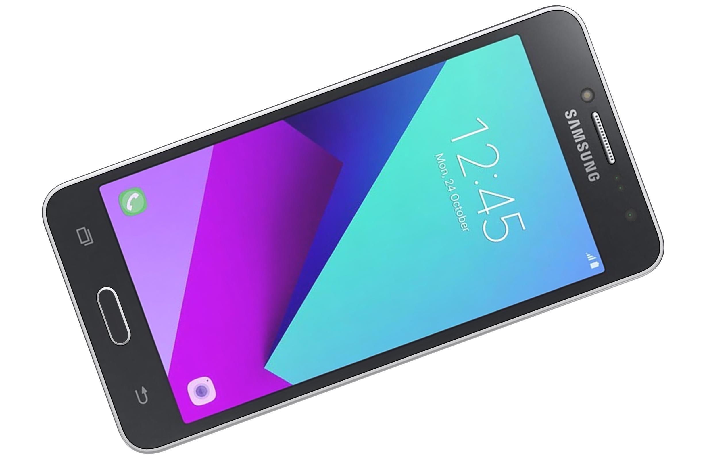 Samsung Galaxy J2 Prime Black 3D model_4