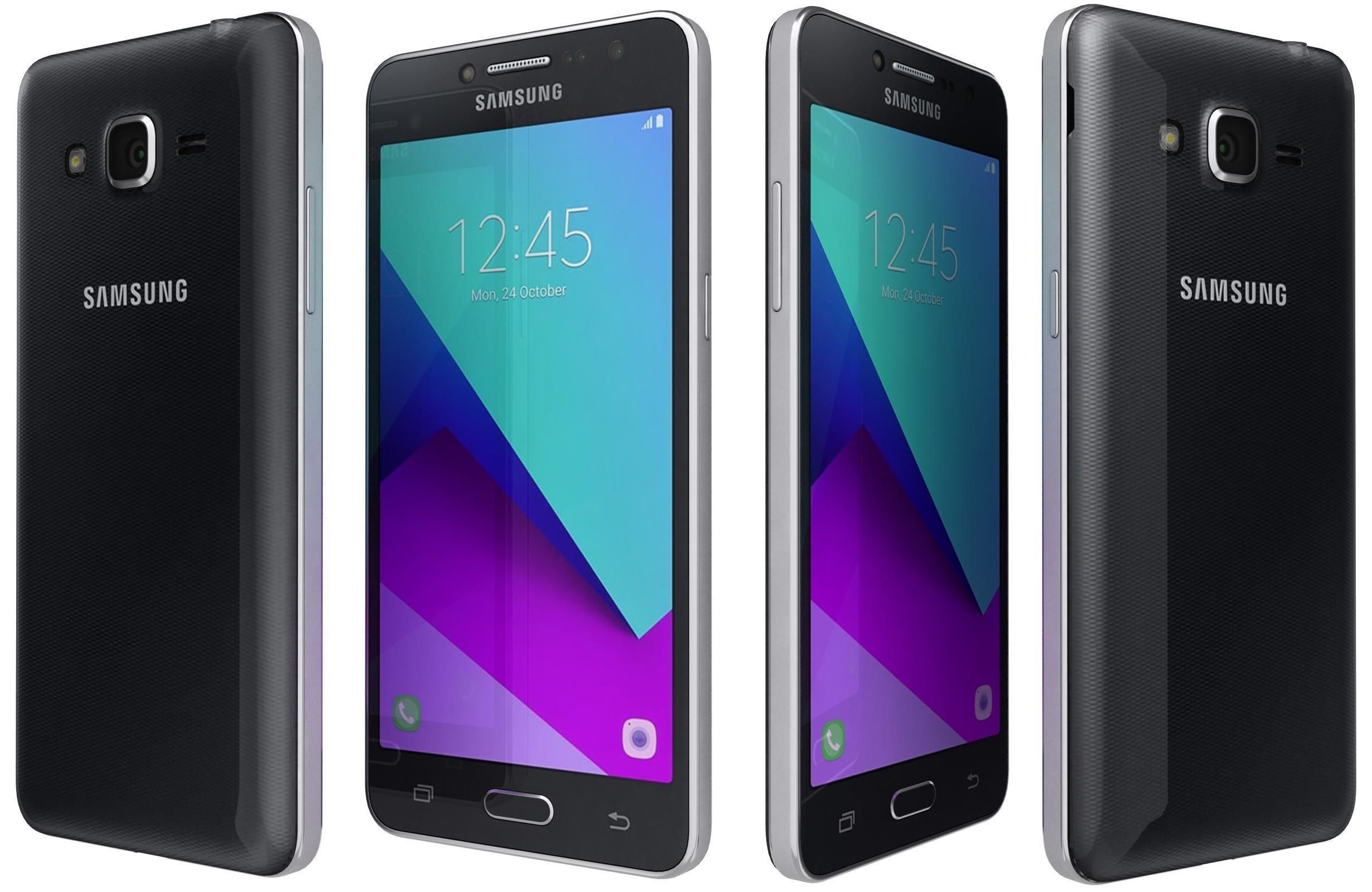 Samsung Galaxy J2 Prime Black 3D model_1