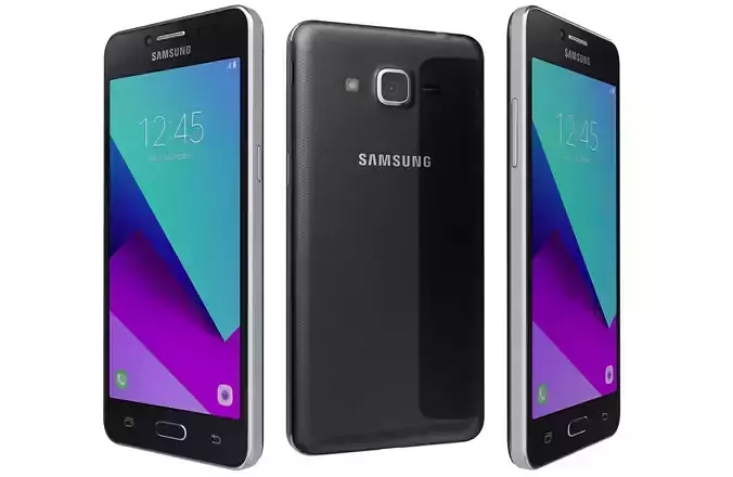 Samsung Galaxy J2 Prime Black 3D model Samsung Galaxy J2 Prime Black 3D model