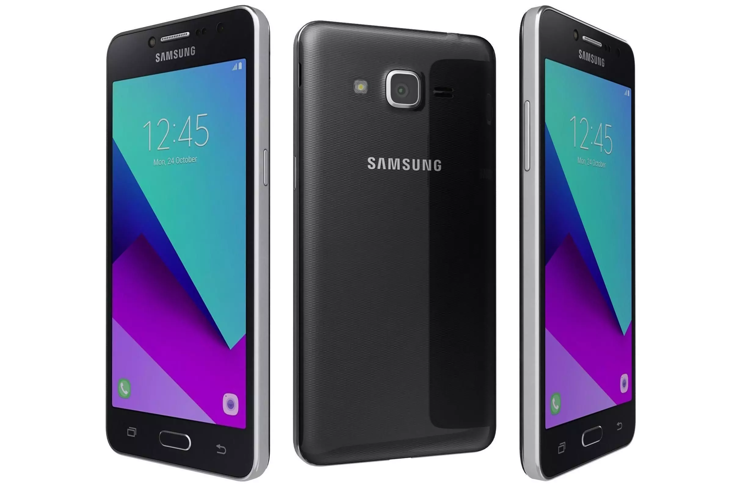 Samsung Galaxy J2 Prime Black 3D model_0