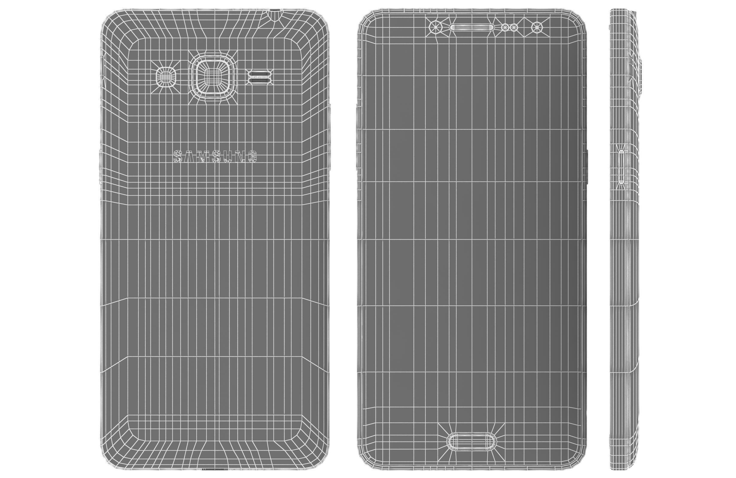 Samsung Galaxy J2 Prime Black 3D model_10