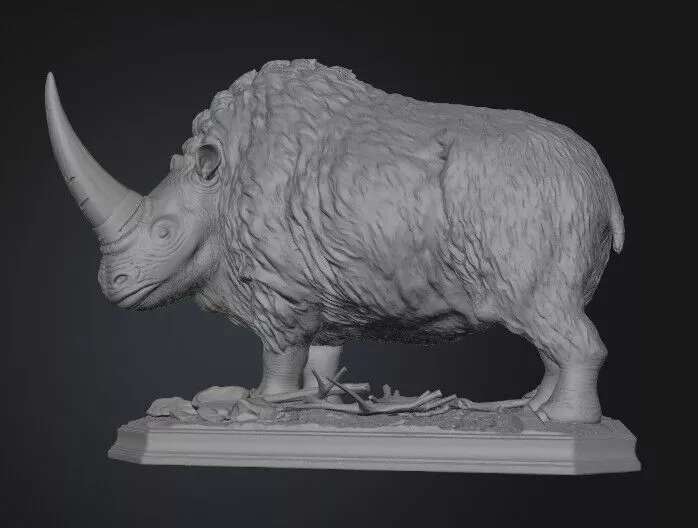 Elasmotherium 3D print model