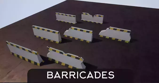 Barricade set of barriers