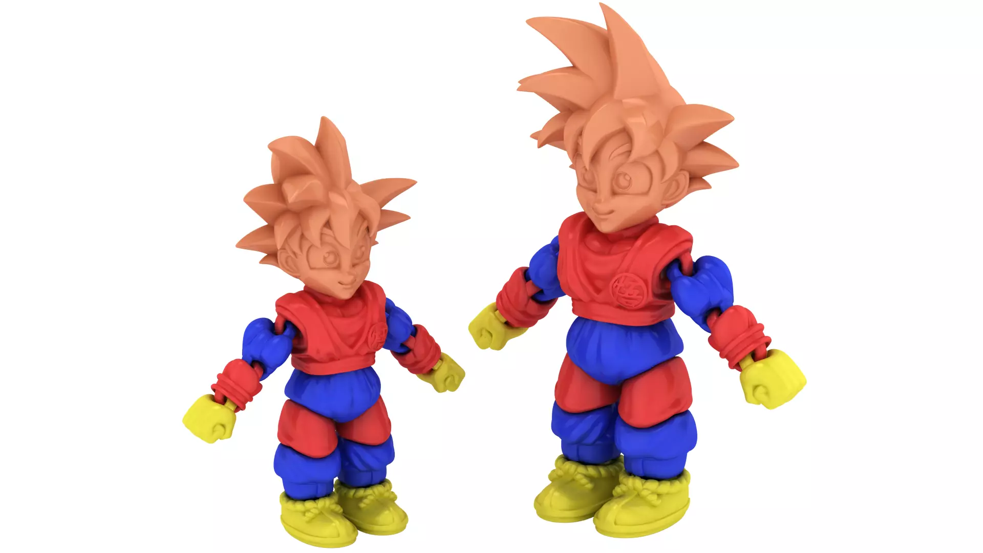 Anime Warrior Figure 3D print model