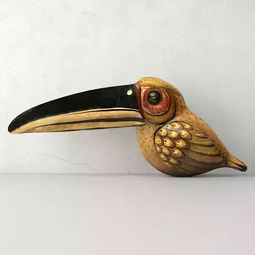 Vintage Paper Mache Tucan