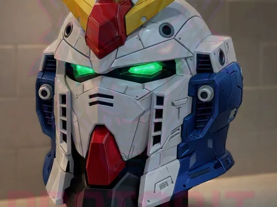 Gundam RX78 2 Wearable Cosplay Helmet 3D print model