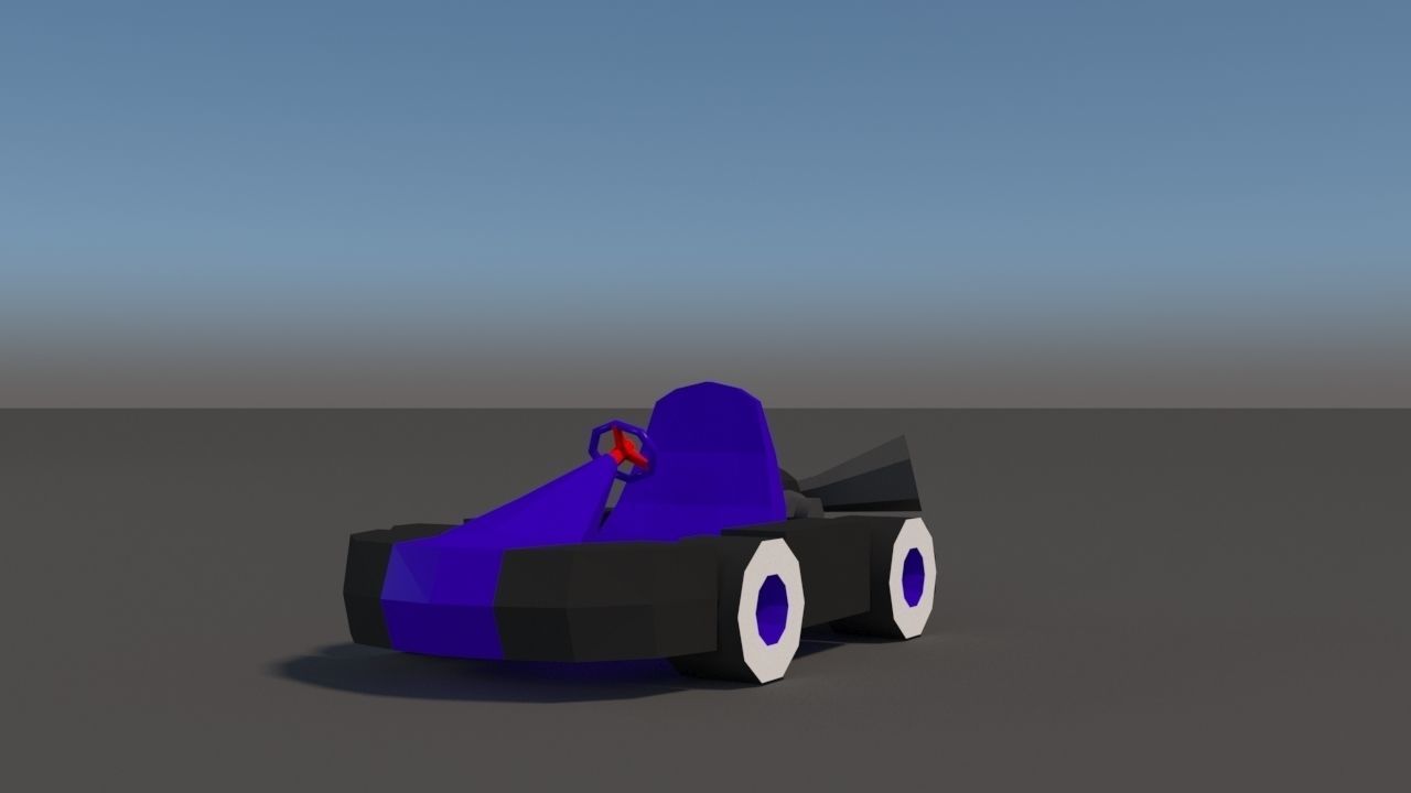 Low Poly Car Pack 01 Low-poly 3D model_24