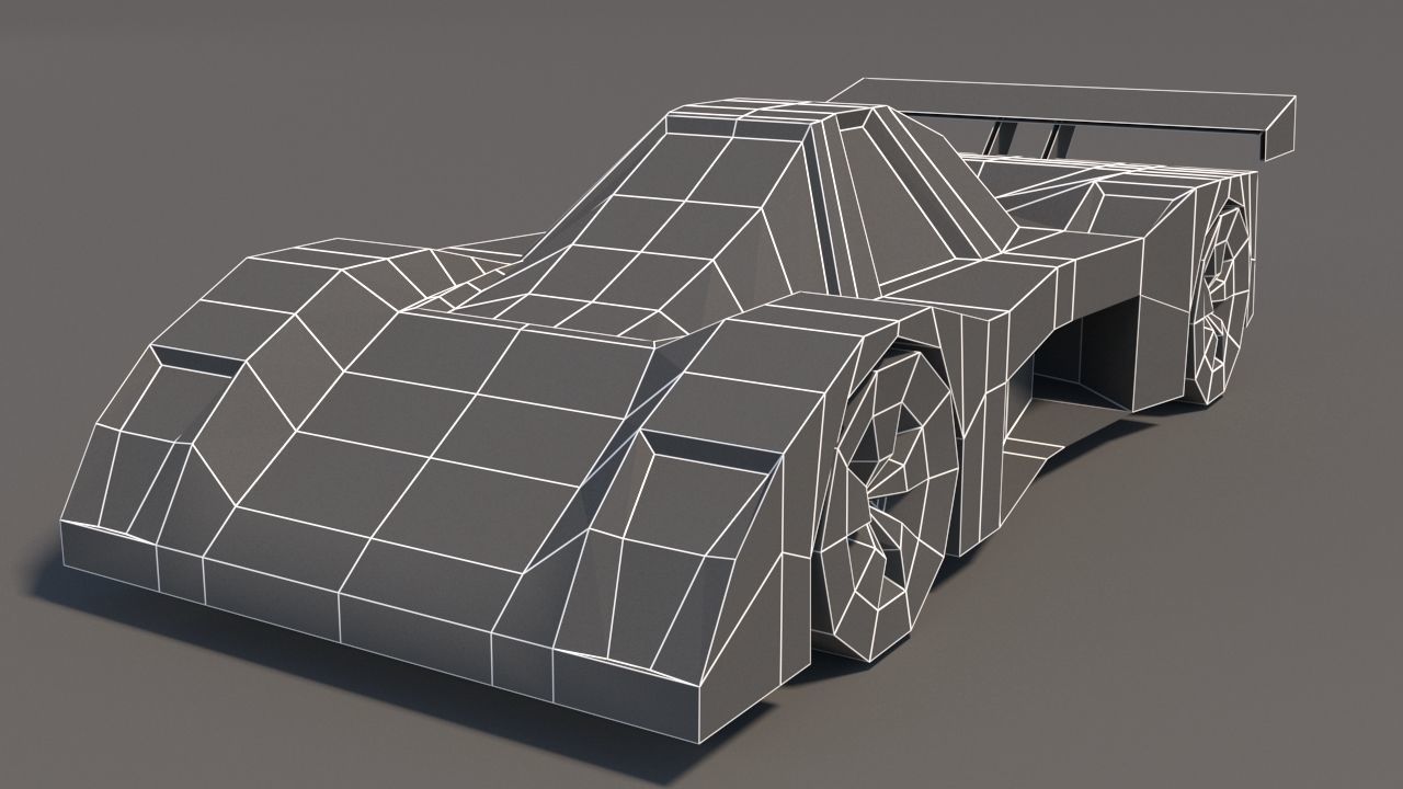 Low Poly Car Pack 01 Low-poly 3D model_41
